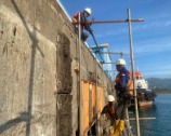 Perbaikan Dermaga PLTU Pelabuhan Ratu